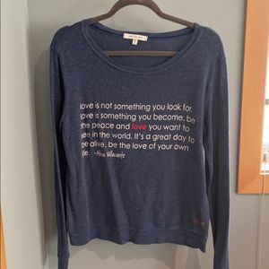 Peace Love World sweatshirt